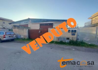 PRENESTINA PRATO LUNGO LOCALE ARTIGIANALE CON PIAZZALE POSSIBILITA’ DI AFFITTO CON RISCATTO