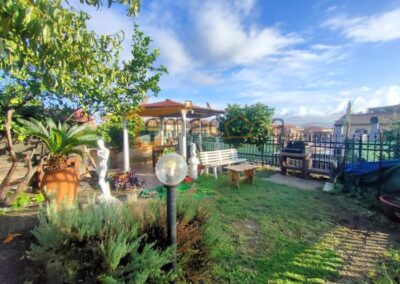 FINOCCHIO TRILOCALE GIARDINO POSTO AUTO METRO C