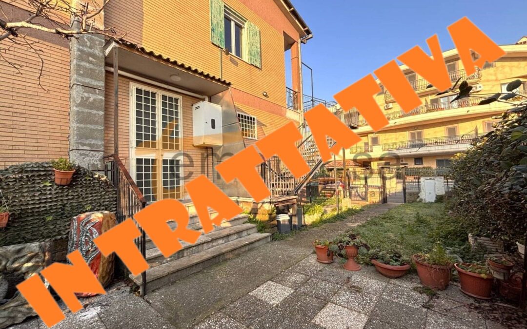 FINOCCHIO PANTANO TRILOCALE BOX AUTO GIARDINO