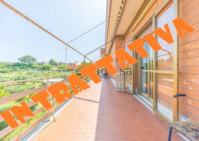 BORGHESIANA LATO VERMICINO QUADRILOCALE TRIPLA ESPOSIZIONE TERRAZZO